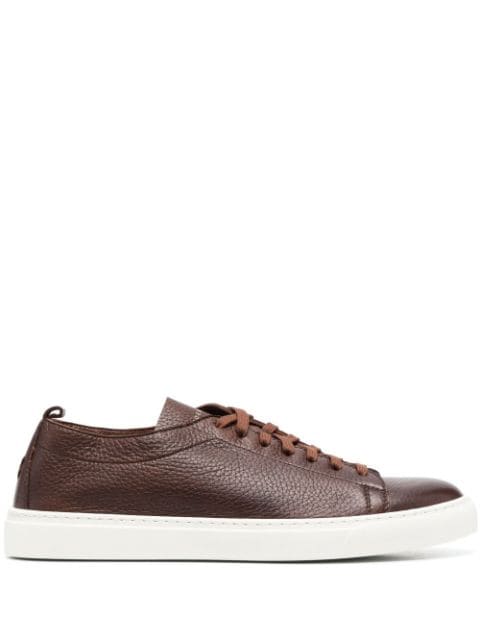 Henderson Baracco leather low-top sneakers