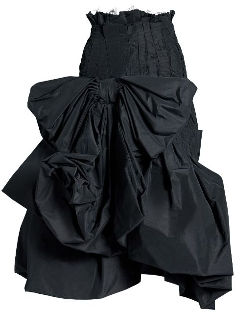 Maison Margiela bow-detail ruffled skirt