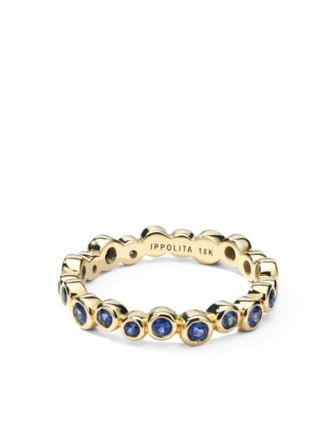 IPPOLITA 18kt yellow gold Starlet sapphire ring