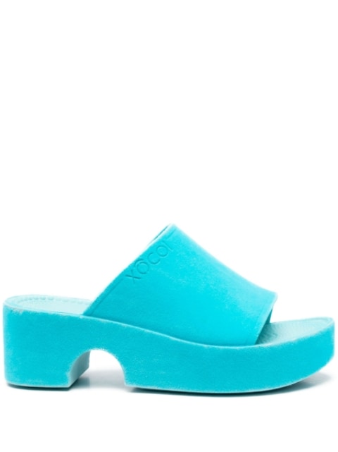 XOCOI 60mm single-strap sandals 