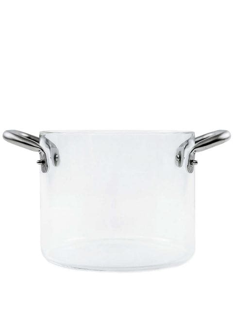 knindustrie transparent glass pot