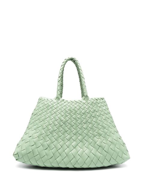 DRAGON DIFFUSION woven leather tote bag