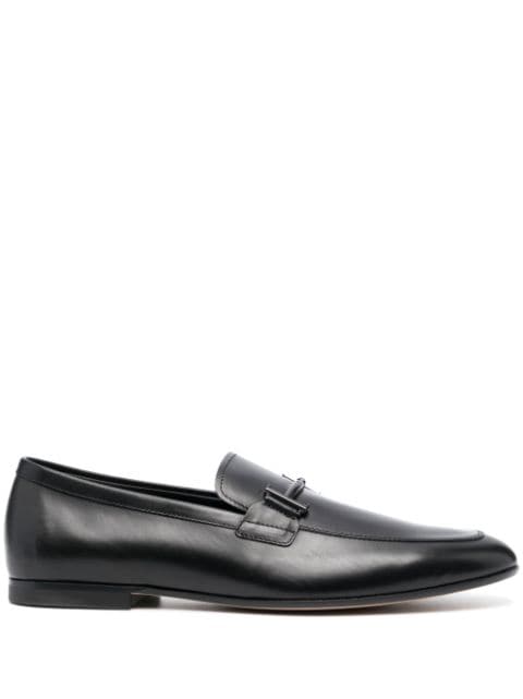 Tod's Double T leather loafers