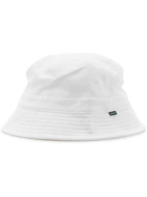 Lacoste logo-patch bucket hat 