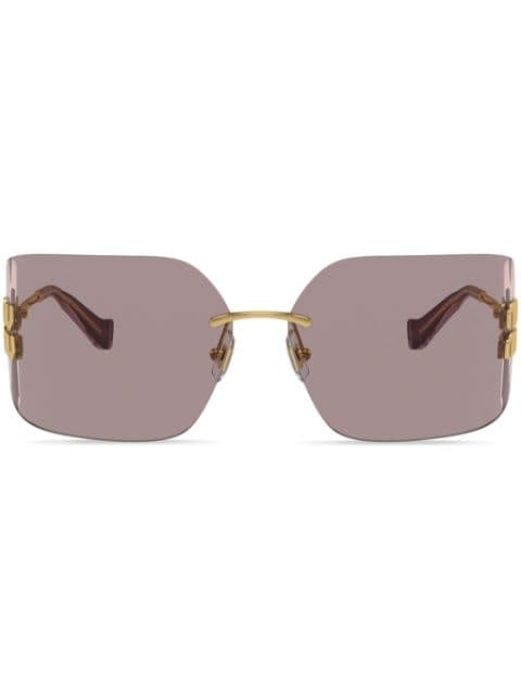 Miu Miu Eyewear Runway frameless sunglasses