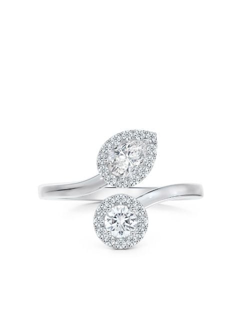 De Beers Jewellers platinum My First De Beers Aura Toi & Moi ring