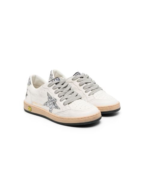 Golden Goose Kids Ball Star leather sneakers