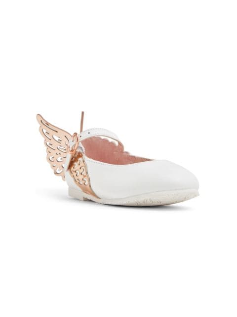 Sophia Webster Mini Evangeline Mini leather ballerina shoes