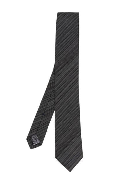 Paul Smith horizontal-print silk tie