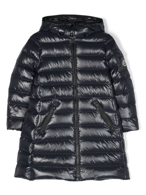 Moncler Enfant longline puffer coat