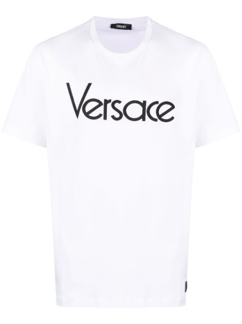 Versace playera con logo bordado