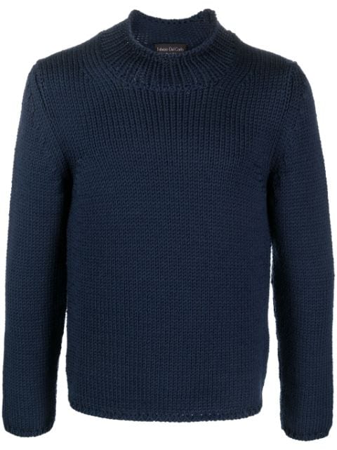 Del Carlo chunky-knit merino wool jumper