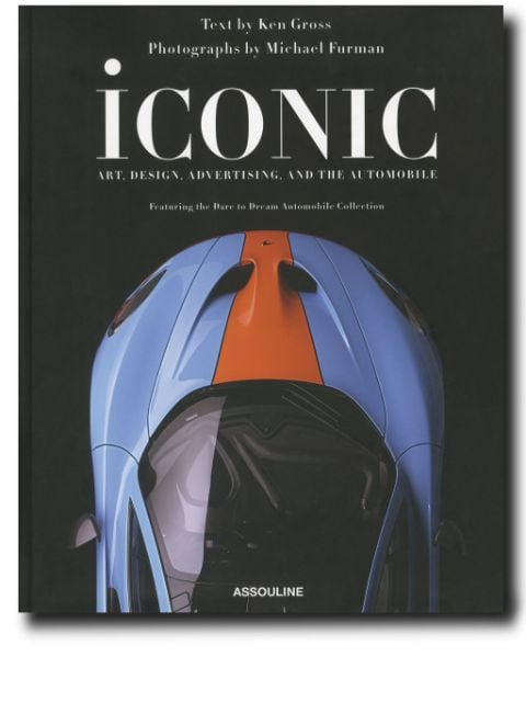 Assouline Iconic: Art, Design, Advertising, and the Automobile book