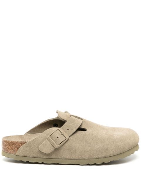 Birkenstock Boston suede clogs