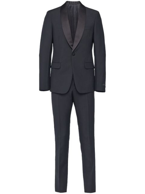 Prada single-breasted wool-mohair tuxedo