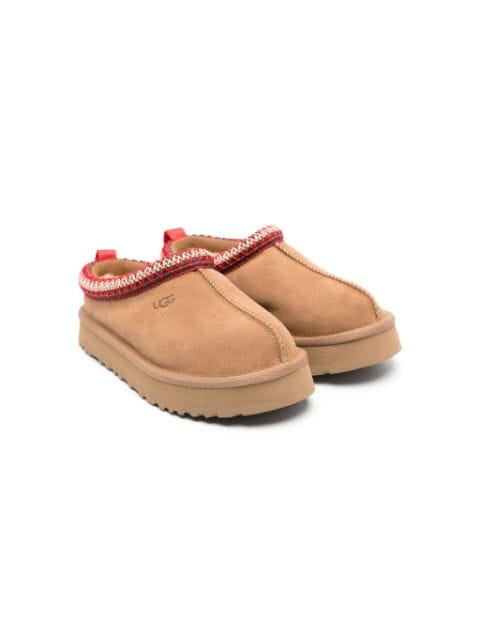 UGG Kids Tazz decorative-stitching suede boots