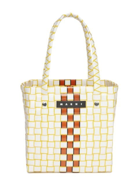 Marni Kids Braided Box basket bag