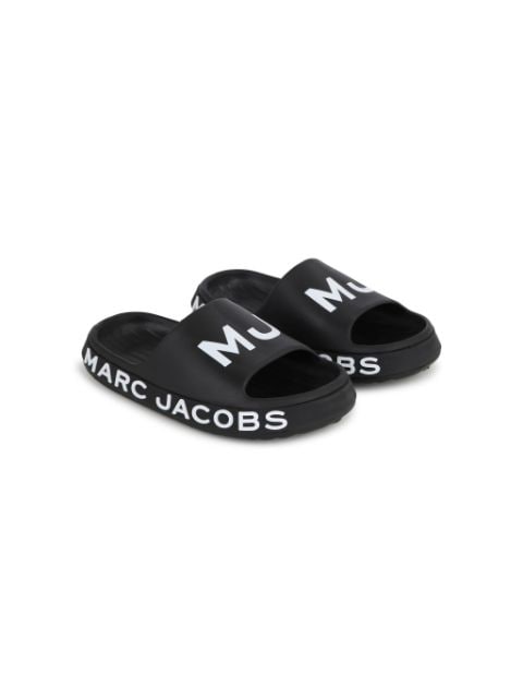 Marc Jacobs Kids Slippers met logoprint