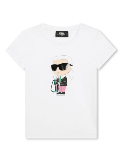 Karl Lagerfeld Kids K/IKONIK short-sleeve T-shirt