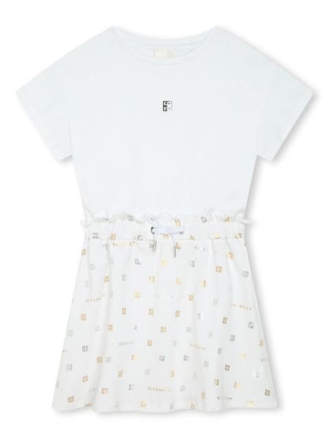 Givenchy Kids 4G-pattern cotton dress