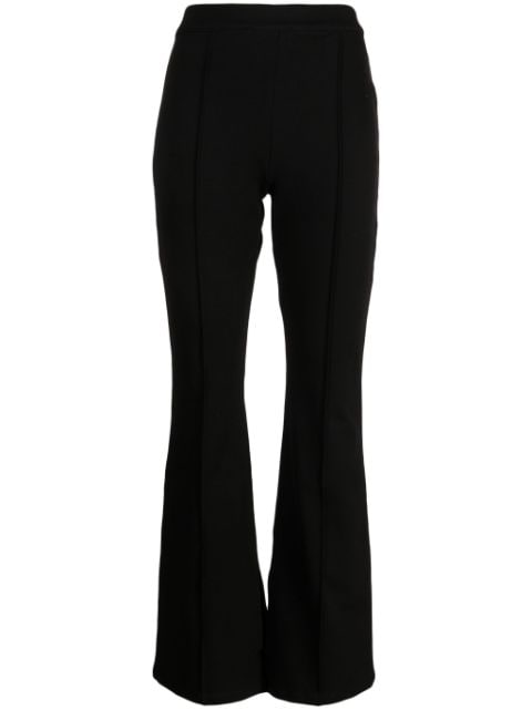 b+ab stretch-cotton flared trousers