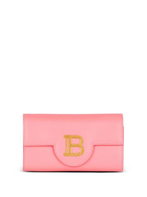 Balmain B-Buzz leather wallet-on-chain