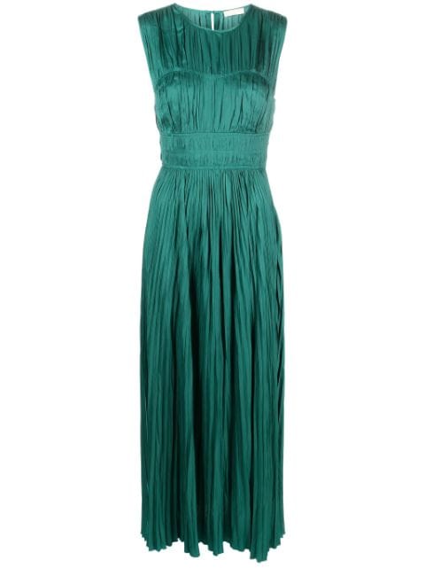 Ulla Johnson Delia plissé-effect maxi dress