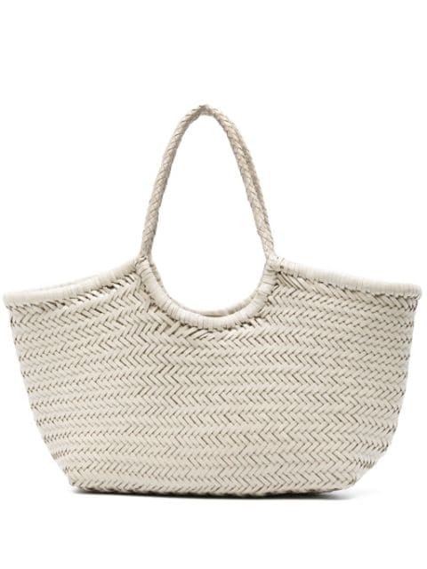 DRAGON DIFFUSION large Nantucket interwoven tote bag