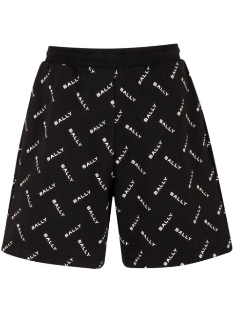 Bally Trainingsshorts met logoprint