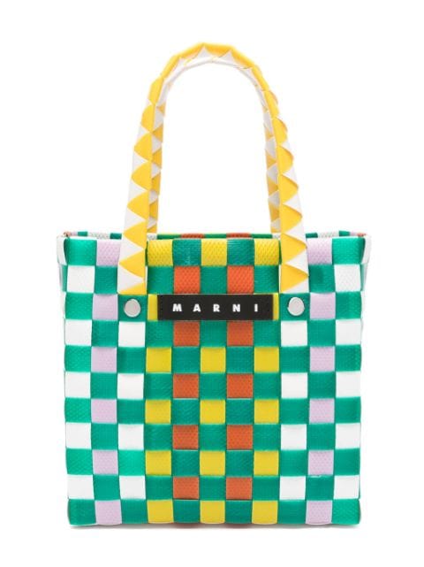 Marni Kids cesta Market Criss-Cross mini