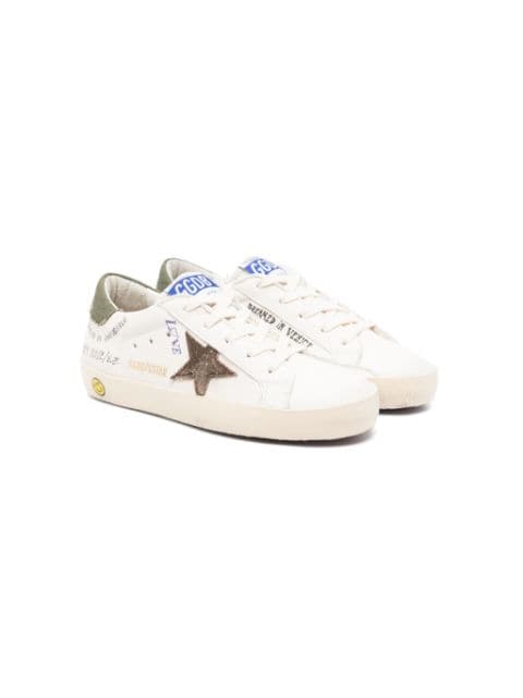 Golden Goose Kids Super Star leather sneakers