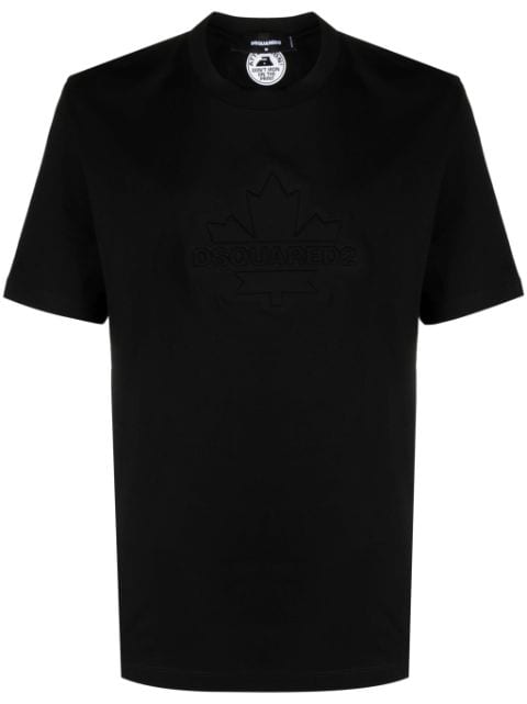 DSQUARED2 logo-embossed cotton T-shirt