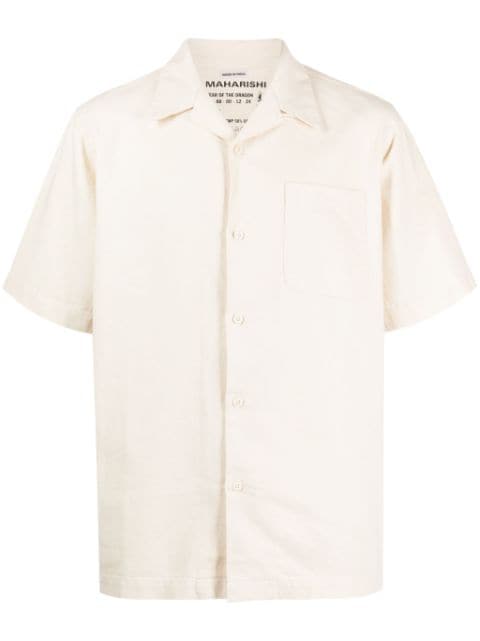 Maharishi short-sleeve chest-pocket shirt