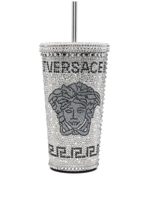 Versace vaso de viaje Crystal Medusa