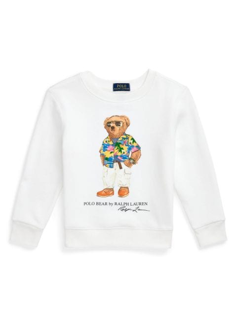 Ralph Lauren Kids Polo Bear-print sweatshirt 