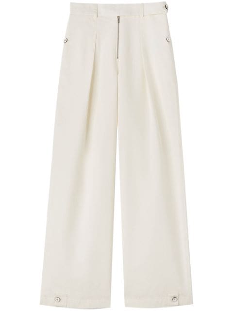 Jil Sander high-waist wide-leg trousers