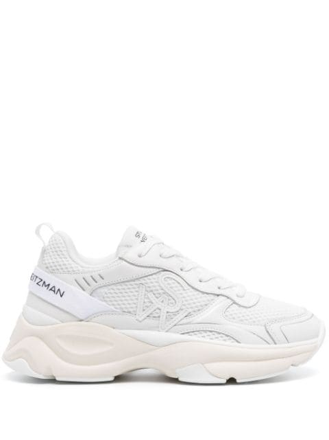 Stuart Weitzman logo-patch mesh chunky sneakers