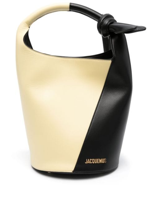 Jacquemus Bolsa bucket Le Petit Tourni de couro