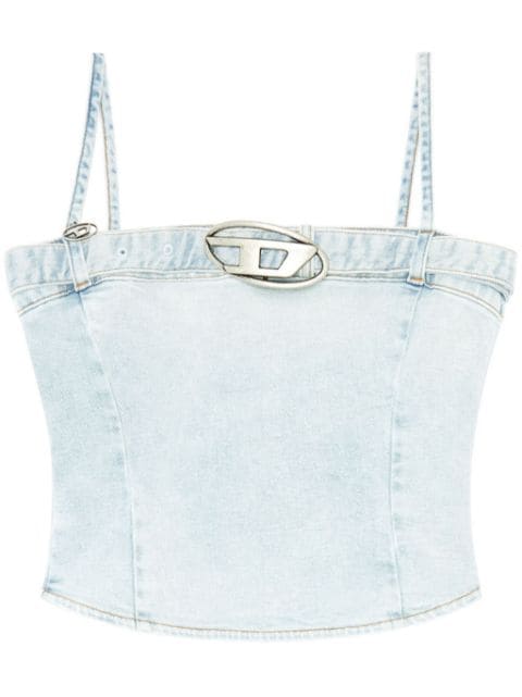 Diesel De-Lucy-S denim tank top