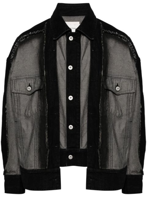 Feng Chen Wang deconstructed denim jacket