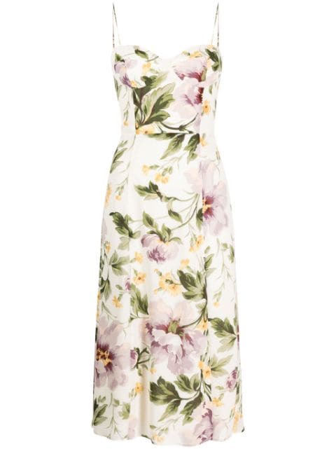 Reformation Juliette floral-print midi dress