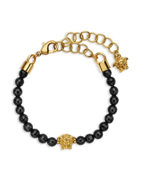 Versace Pulseira Medusa com contas