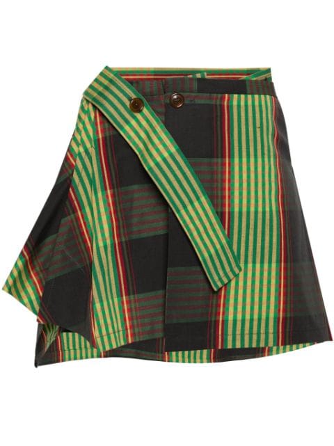 Vivienne Westwood Meghan tartan mini skirt