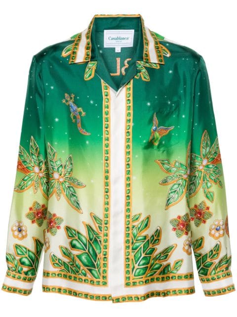 Casablanca Joyaux D'Afrique silk shirt