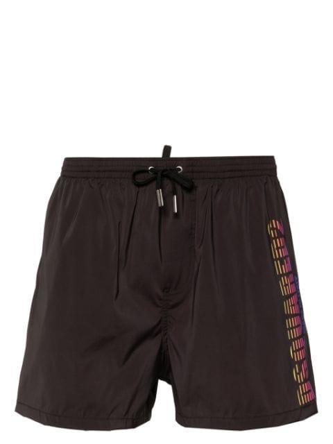 DSQUARED2 logo-print swim shorts