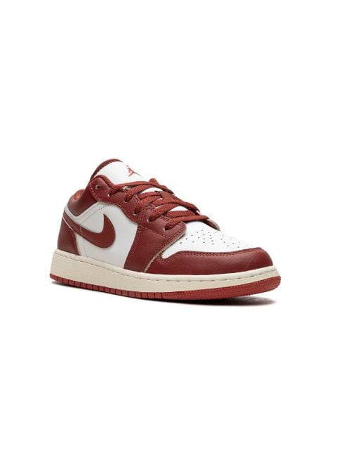 Jordan Kids Air Jordan 1 Low SE Dune Red Sneakers