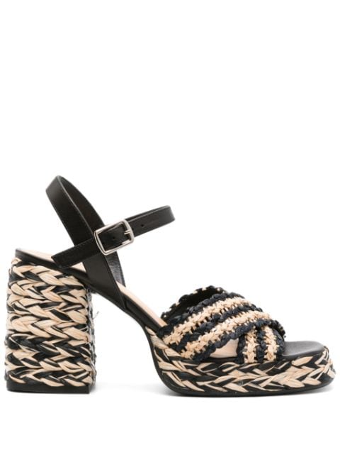 Castañer Vicen 95mm raffia sandals