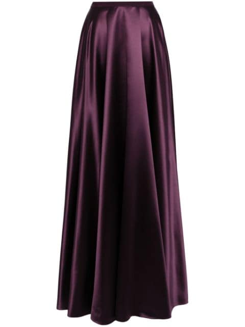 Jenny Packham Lakota satin maxi skirt