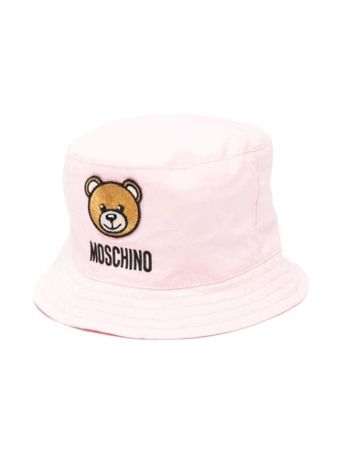 Moschino Kids Teddy Bear cotton hat