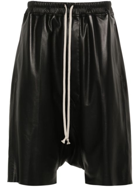 Rick Owens Leren shorts